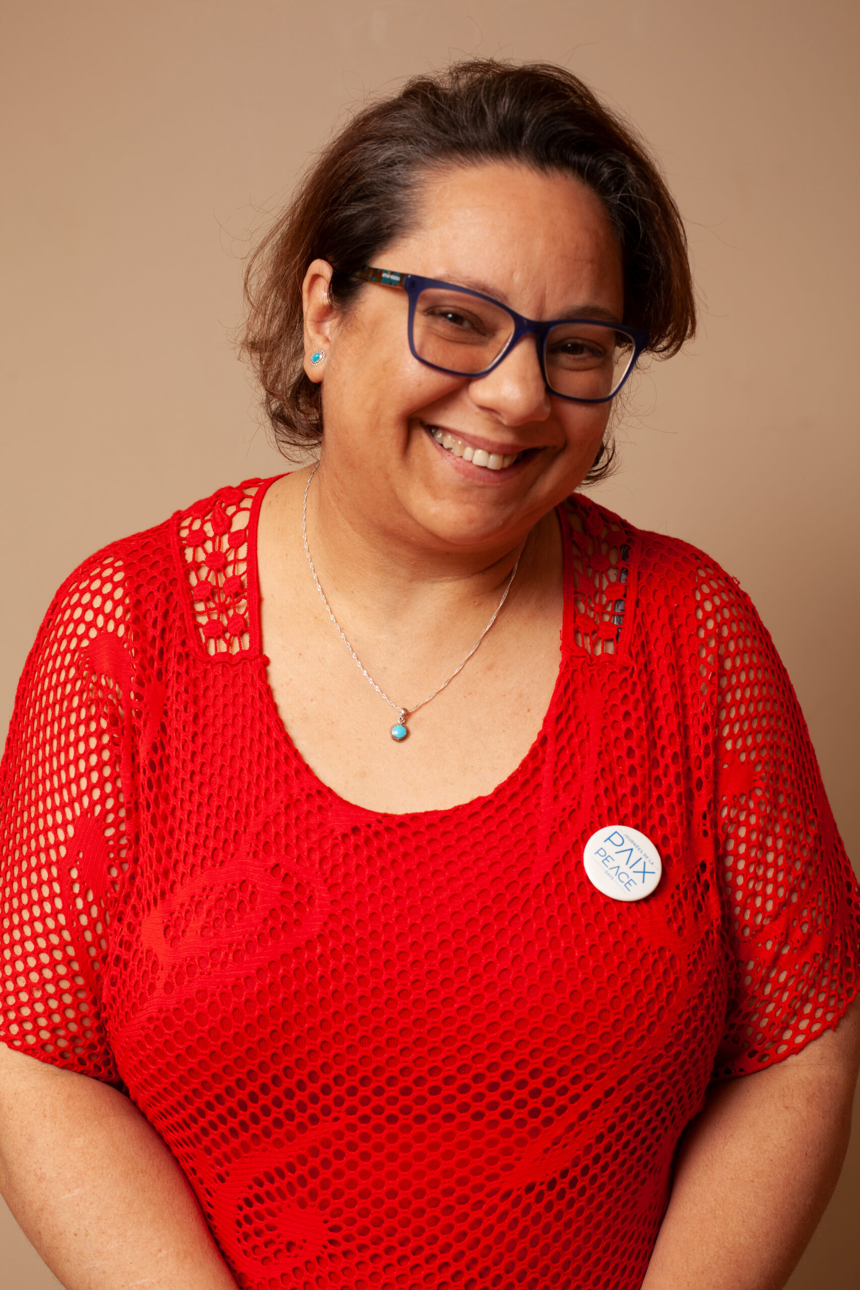 an image of Selma smiling